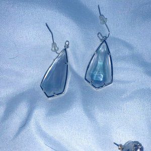 White Pearl Kendra Scott Petite Earrings, New